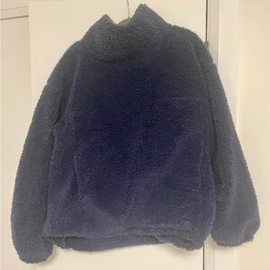 Warmth Restore Long Pullover Size 14 Colour is Night Sea